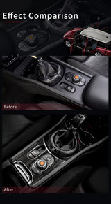 Stainless Steel Gear Shift Cover Trim for MINI F54 F60 Car Interior Accessory GMUNI