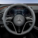 Segmented Leather Wheel Cover for Mercedes-Benz