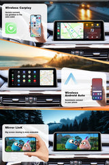 10.25-inch Android Head Unit with Wireless CarPlay for BMW X5