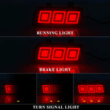 LED Rear Bumper Light Dynamic Turn Signal for Honda CRV 2015-2016