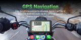 GPS Navigation Screen 5in HD Universal Motorcycle Android Head Unit Aoocci