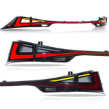 LED Tail Lights w Sequential Signal for Lexus IS 2014