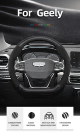 Carbon Fiber Texture Cover for Geely Coolray Pro Car Interior Accessory Hocasen