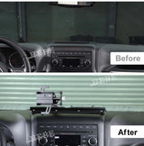 Multifunction Console Phone Stand for Jeep JK 2011-2017 Car Interior Accessory HEBE