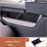 Central Armrest Storage Organizer for Volvo XC70 Car Interior Accessory LINGLUYANG Cardamom Brown