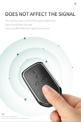 Metal and Leather Car Key Case Cover for Honda CRV and Civic Models