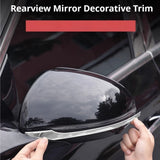Rearview Mirror Anti Collision Trim Strip Decoration for Mercedes Benz E300L, GLC300L, C260L, S450L, GLA, GLB Rearview Mirror