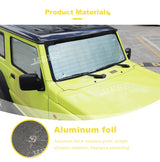 Aluminum Window Visor for Suzuki Jimny 2019 Car Interior Accessory HEBE