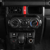Carbon Fiber Center Console Trim for Suzuki Jimny Car Interior Accessory GMUNI