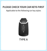 Leather Car Key Case Cover For DFSK DongFeng 580 F507 Aeolus AX7 GS PU Car Remote Key Bag Case Shell Protecter Keychain Holde