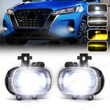 LED Fog Lamps DRL Assembly for Nissan NAVARA NP300 2020 Car Interior Accessory MAGIC COLORM