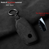 Suede Car Key Case for BMW For G38 G12 F49 i20 G07 G08 1 5 7 Series x1 x5 x7 ix XM i7 M760 Keychain Accessories