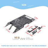Roof Storage Rack Luggage Shelf for Jeep Wrangler JL Car Interior Accessory HEBE