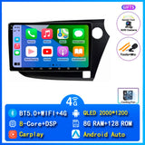 Android 15 Navigation GPS Multimedia Player for Honda Insight