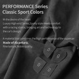 For Tesla Model 3 (2024-) / Model Y (2025-) Car Door Switch Button Anti Scratch Trim Sticker Carbon Fiber Interior Accessorie