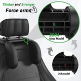 Car Headrest Pillow Guardian Pro 180° Swivel Neck Cradle with Memory Foam Travel Sleep Support for Kids Adults Car Interior A