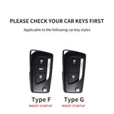 Genuine Leather Car Key Case Cover For Toyota Auris Verso Yaris Scion Aygo Corolla Reiz Avensis Rav4 Levin Camry Leather Car