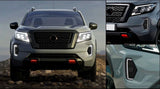 LED Fog Lamp DRL with Turn Signal For Nissan Navara NP300 2020-2022 LED Ambient Light MAGIC COLORM