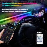 RGB USB Symphony Ambient Lights with App Control for Tesla LED Ambient Light MAGIC COLORM
