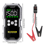 Car Jump Starter With Air Compressor, 6000A Powerful Car Battery Starting Device, LCD Screen, 21800mAh