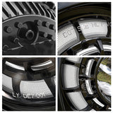 Emark 7 Inch Round LED Headlights for Harley Softail Slim Fat Boy LED Headlights Angelite