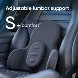 Lumbar Support Pillow for Office Chair Office Home Memory Foam Back Support Pillow for Car, Chair Cushions,Back Pain Relief C