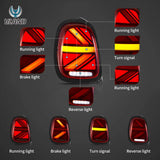 Tail Lights Sequential for Mini Cooper 2014-2019 Car Interior Accessory Vland