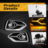 DRL Fog Turn Signal Lights for Hyundai Accent 2018 LED Ambient Light MAGIC COLORM