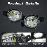 2-in-1 LED Fog Light DRL for Nissan Altima Versa 2008 LED Ambient Light MAGIC COLORM