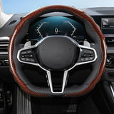 Steering Wheel Cover Carbon Fiber for Universal