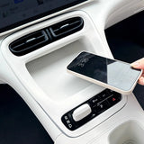 Geely Xingyuan 24-26 EX2 eMAS 5 Center Console Gear Shift Panel Silicone Mat Wireless Charging Integrated Pad Car Accessory C