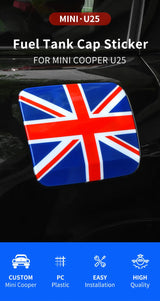 3D PC Plastic Fuel Tank Cap Cover for Mini Cooper U25 Car Interior Accessory GMUNI