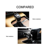 Gear Knob Decoration Trim for Volvo XC60 S60 2018+ Car Interior Accessory LINGLUYANG
