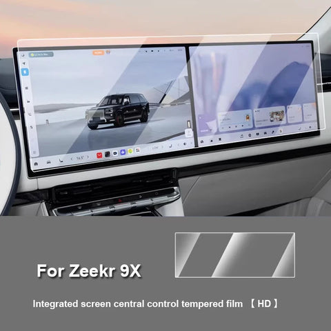 9D Tempered Glass Screen Protector for Zeekr 9X Car Interior Accessory LINGLUYANG 1pcs 1