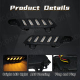 LED DRL White Signal for Toyota Tacoma 2016-2023 Car Interior Accessory MAGIC COLORM