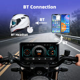 Motorcycle GPS with CarPlay TPMS for Universal Moto
