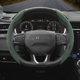 Segmented Suede Wheel Cover for Lynk & Co Model 01 Car Interior Accessory Hocasen