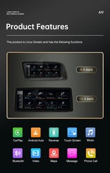 12.3 Inch Wireless CarPlay Android Auto Screen for Audi Q5