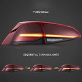 Laser Tail Lights for VW Golf MK7 MK7.5 2013-2021 LED Ambient Light Vland