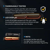 LED Tail Lights Sequential Signal for Chevy Camaro