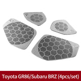 Door Tweeter Cover Stainless Steel for Toyota GR86 BRZ