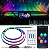 RGB APP Control Lighting for Tesla & Universal Car LED Ambient Light MAGIC COLORM