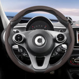 Smart Breathable Faux Leather Steering Wheel Cover