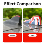 Car Roof Shark Fin Antenna Cover for Mini Cooper Car Interior Accessory GMUNI