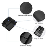 Smabee for Geely Boyue L/Starray 2025 Center Console Lower Storage Box Car Central Tray Organizer Accessories Tidying Black A