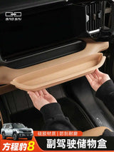 For Leopard 8 BYD Formula Leopard 8 Front Passenger Silicone Storage Box Mat Dashboard Organizer Interior Upgrade Car Dashboa