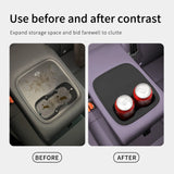 Leapmotor B10/B01 2025 2026 Car Cup Holder for Second Row Armrest Storage Tray Car Interior Accessory OEM