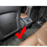 Artificial Leather Kick Pad Trim for Volvo Models Car Interior Accessory LINGLUYANG