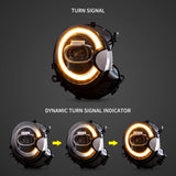 Dual Beam LED Headlights for Mini Cooper 2007-2015 LED Headlight Vland