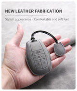 Car Key Cover For Bentley Bentayga 2017-2021 2AHMV-YK1 Leather Car Key Case Cover For Bentley Car Key Cover OEM